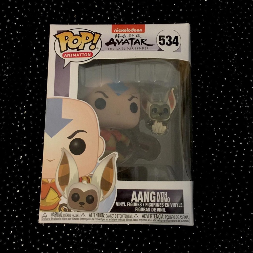 Aang with Momo 534 Funko